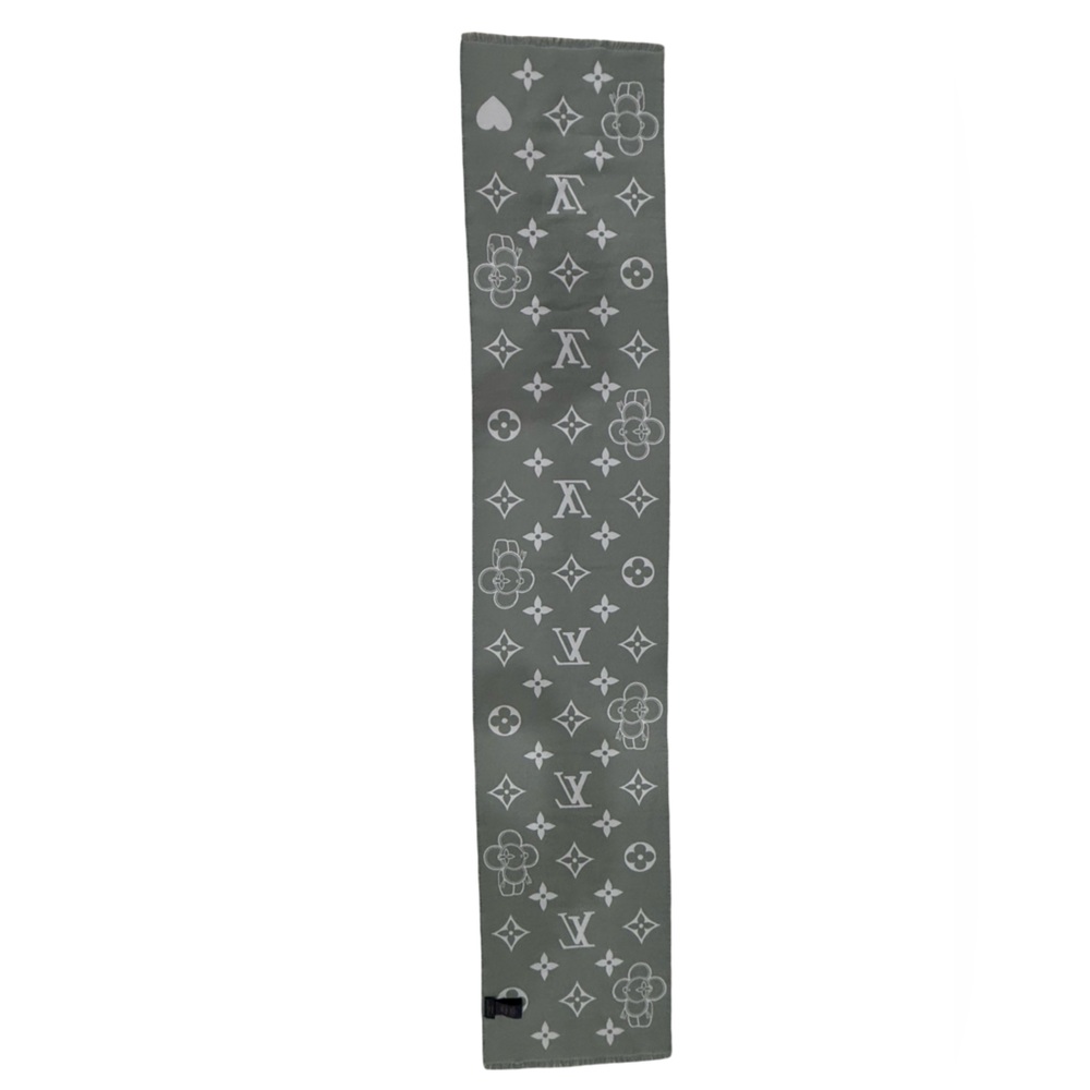 Stylish Gray Designer Scarf